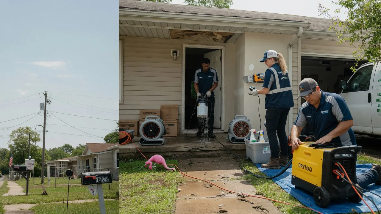 Storm Damage Water Removal in Owensville, IN near me